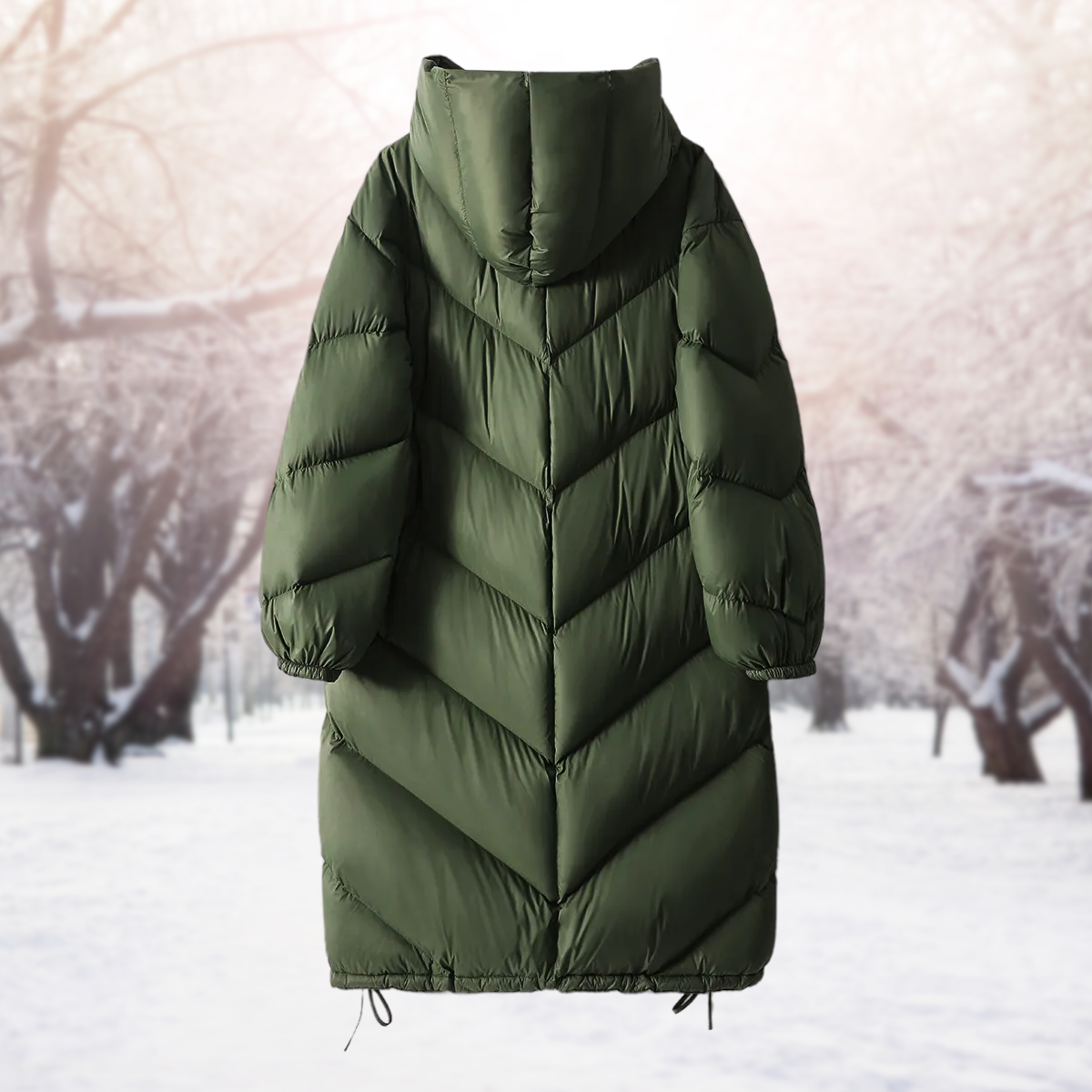 Arctic Rose Down Parka Jacket