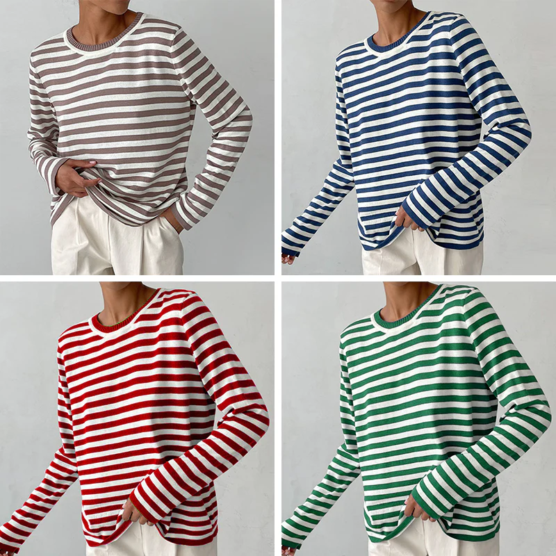 Sophia Striped Long Sleeve Top