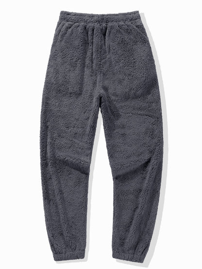 Teddy Hoodie Jogger Pants Set