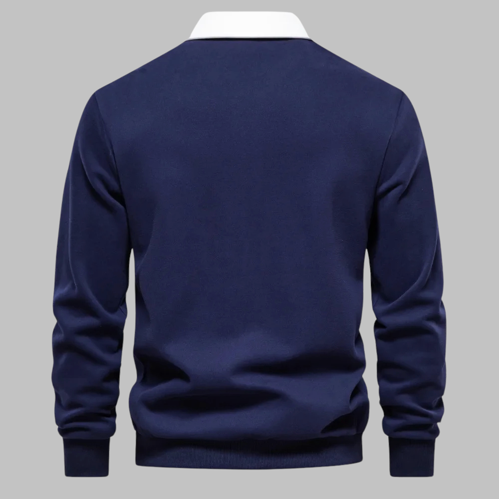 Andrew Collins Polo Sweater