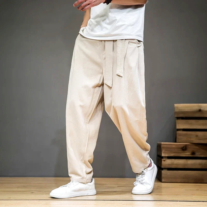 Keiryona Cotton Linen Pants