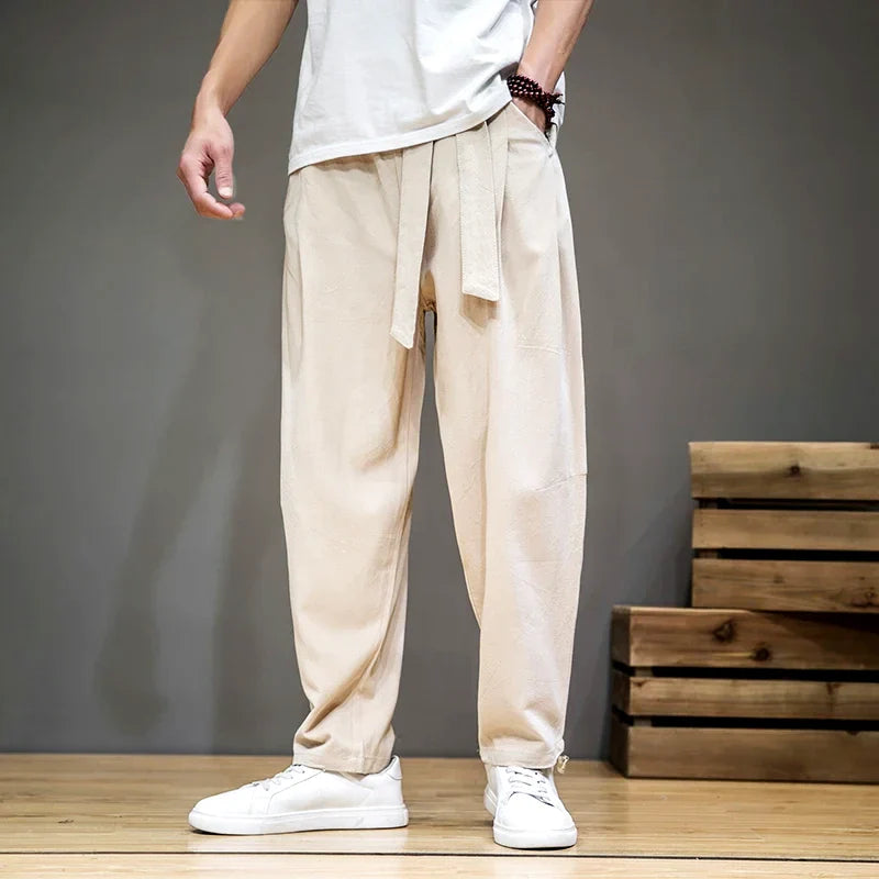 Keiryona Cotton Linen Pants