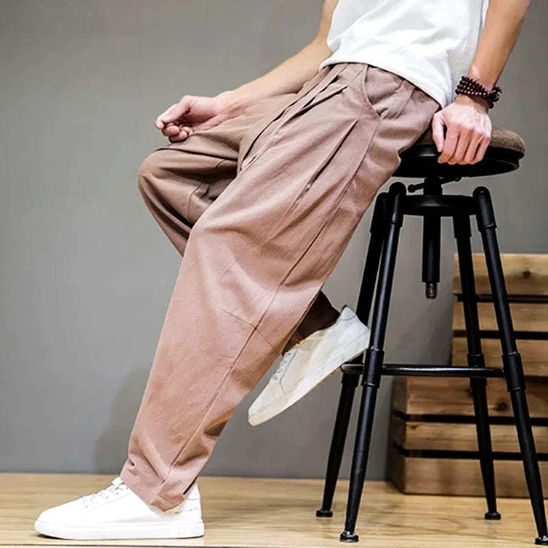 Keiryona Cotton Linen Pants