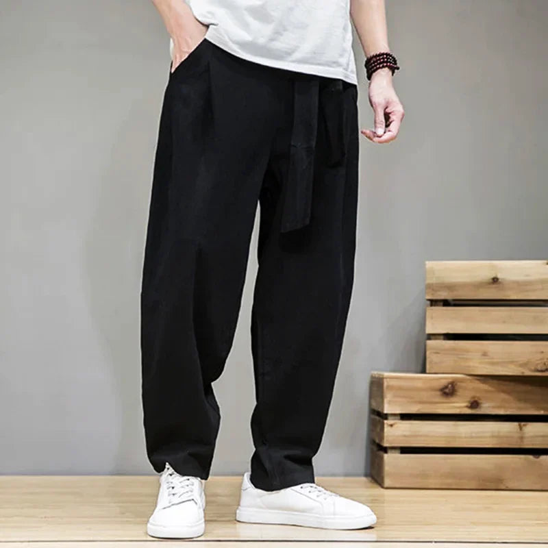 Keiryona Cotton Linen Pants