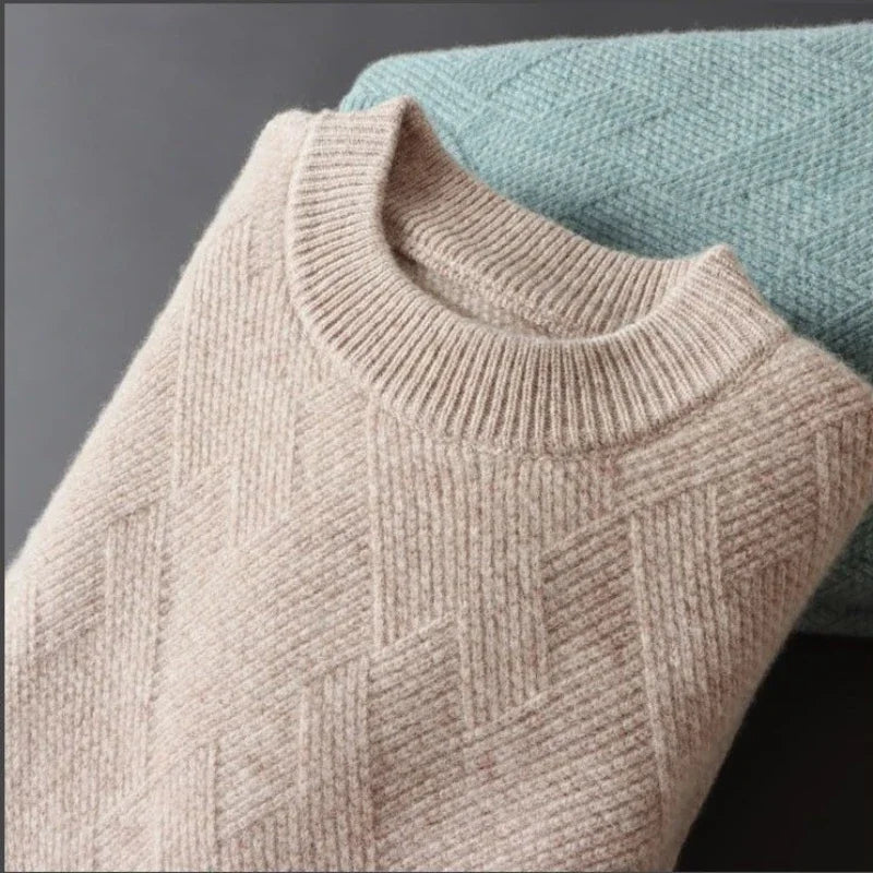 Premium Cashmere Crewneck Sweater