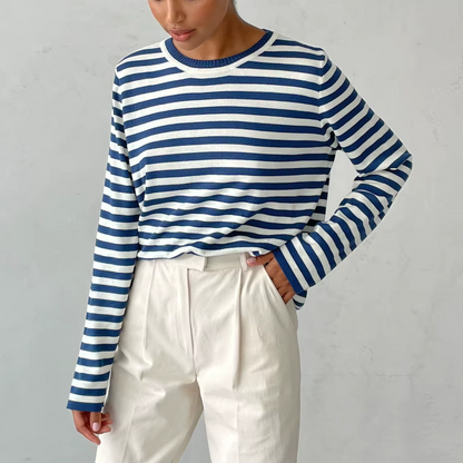 Sophia Striped Long Sleeve Top