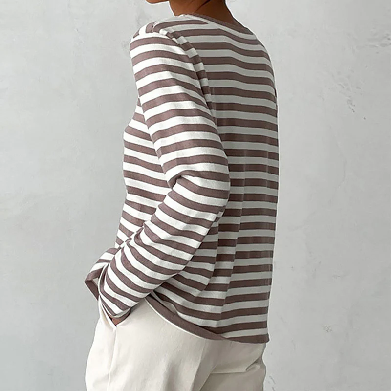 Sophia Striped Long Sleeve Top