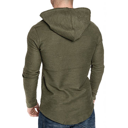 William Pullover Hoodies Soft Textured