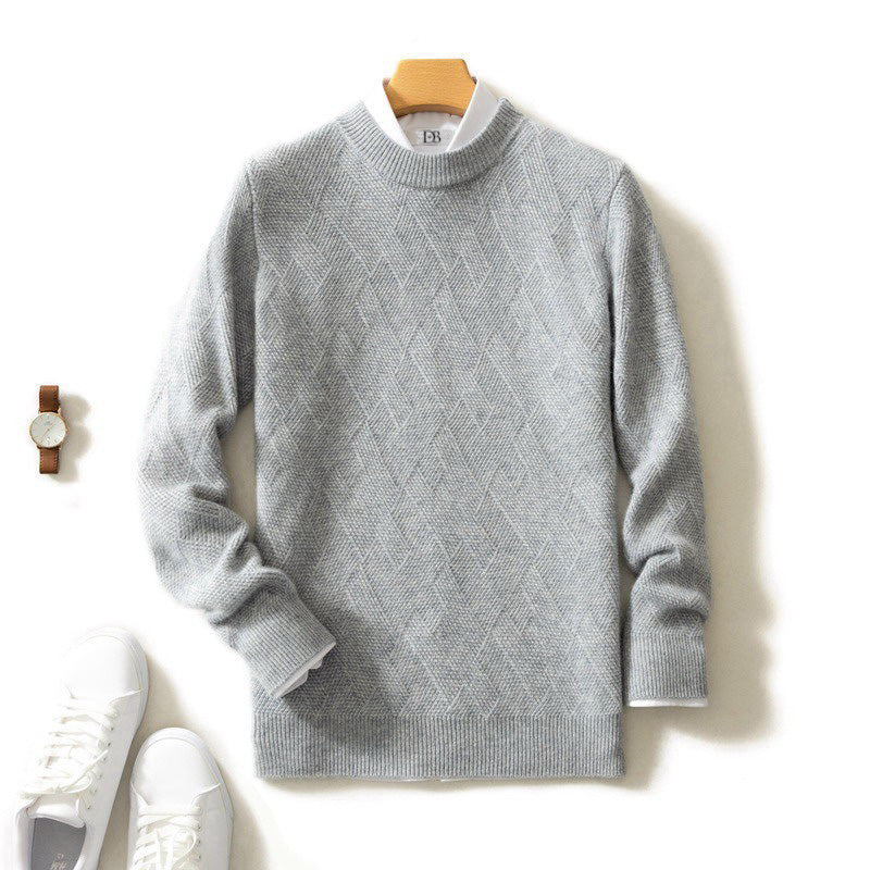 Premium Cashmere Crewneck Sweater