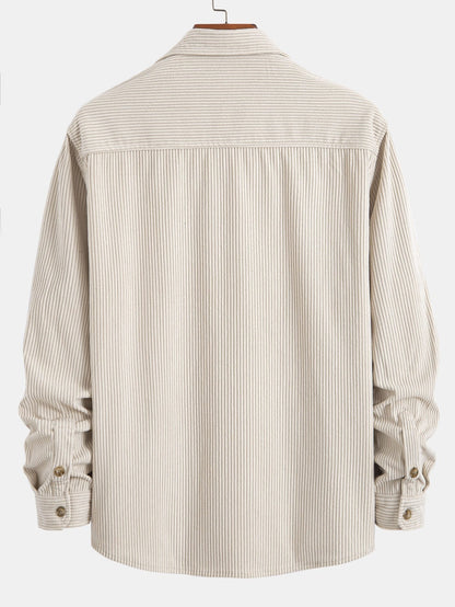 Two-Pocket Corduroy Shirt