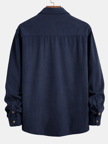 Two-Pocket Corduroy Shirt