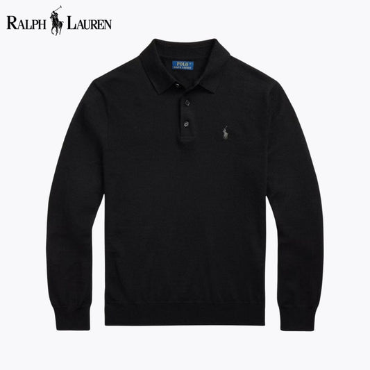 RL Wool Polo-Collar Jumper
